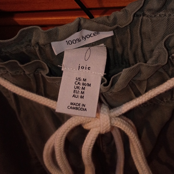 *NWT* Joie Green Wide Leg Pants! Size Medium. - Picture 4 of 4